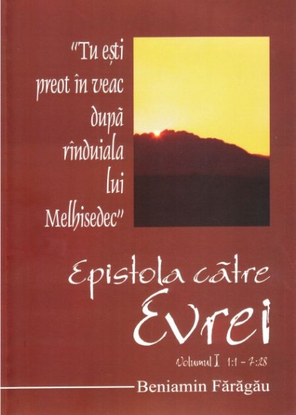 Epistola catre Evrei vol. I