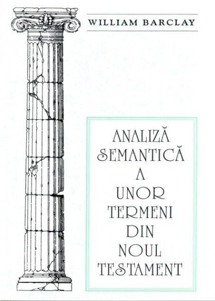 Analiza semantica a unor termeni din Noul Testament