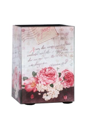 Suport pentru pix din sticla
