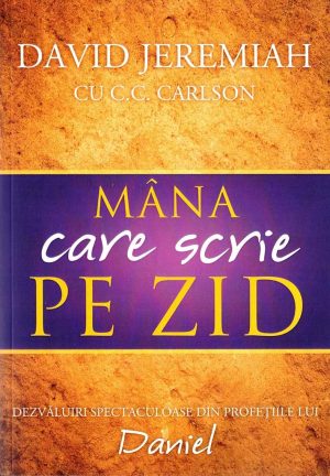 Mana care scrie pe zid