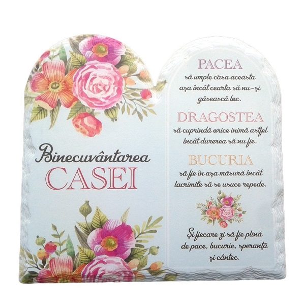 Tablou mic Binecuvantarea casei - Model 3