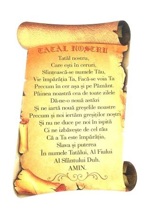 aplica-papirus-tatal-nostru Tablou ceramic papirus