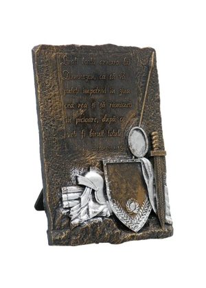 aplica-verset-efeseni-6-13-18-cm Placheta - Efeseni 6:13 (18 CM)