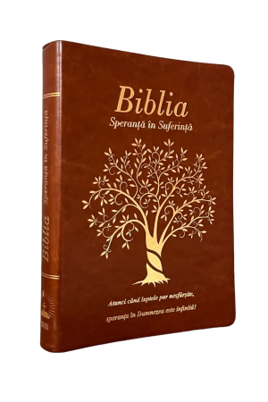 Biblia „Speranță în suferință” - maro
