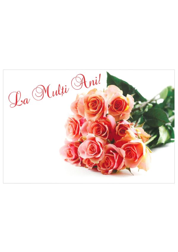 Felicitare - La mulți ani!