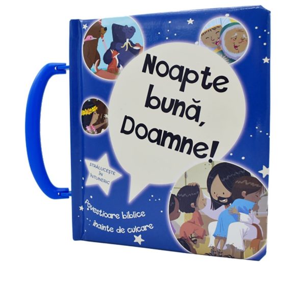 Noapte bună, Doamne! - carte-gentuță cu coperți ce strălucesc în întuneric