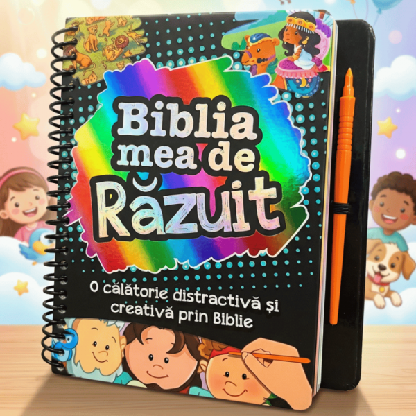 Biblia mea de răzuit: O călătorie distractivă și creativă prin Biblie