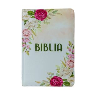 Biblie medie 056 ZTI alb floral