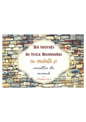 sa_lucrati Felicitare cu verset din Vechiul Testament